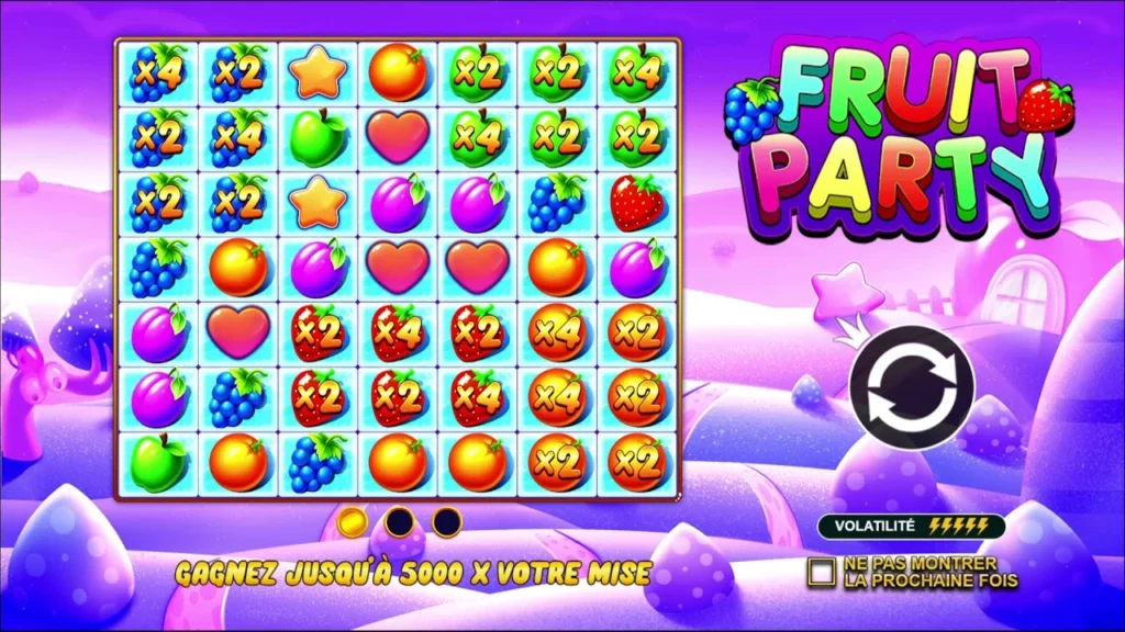 fruit party juego base