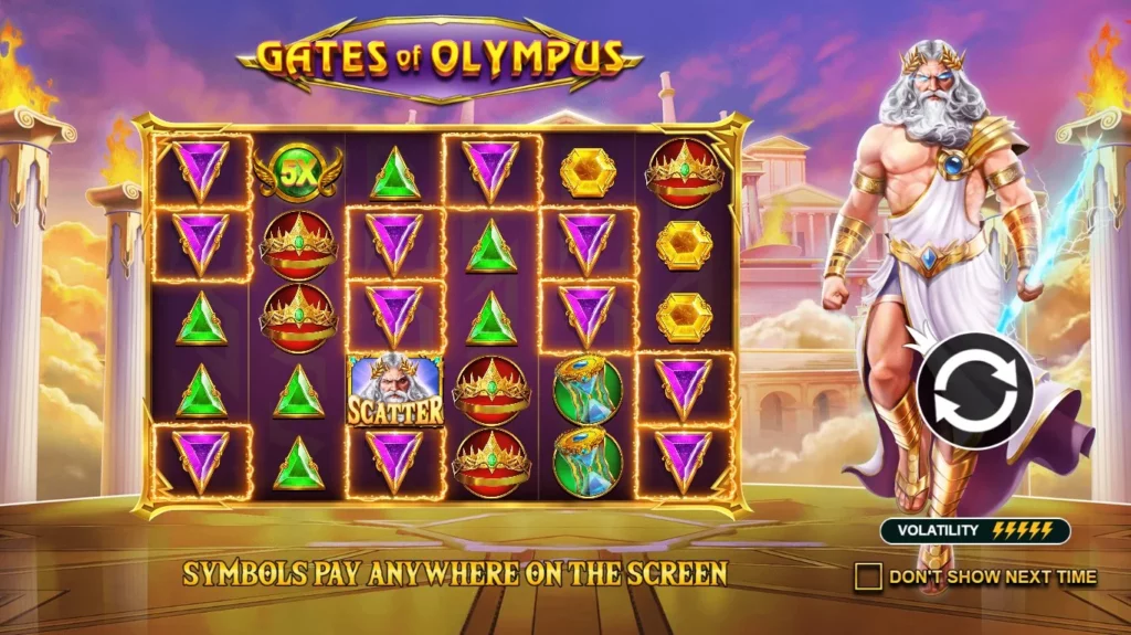 Gates of Olympus juego base