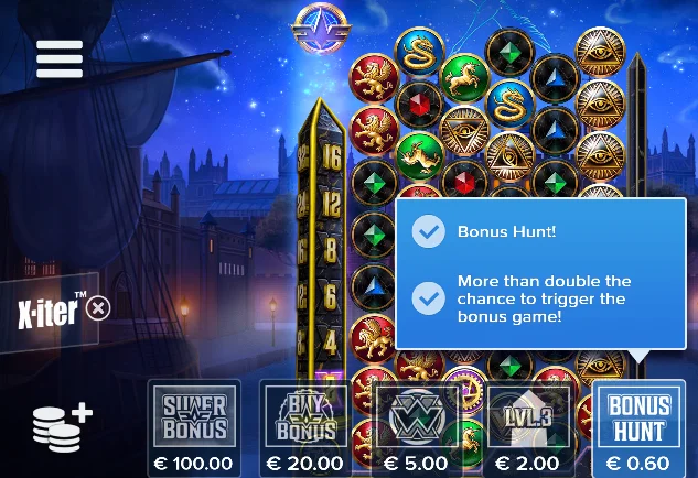 bonus hunt en Cygnus 4