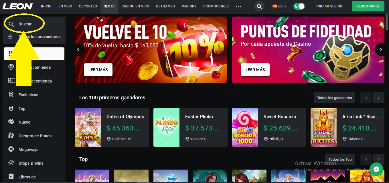 Buscar juego de la ruleta francesa en Leonbet