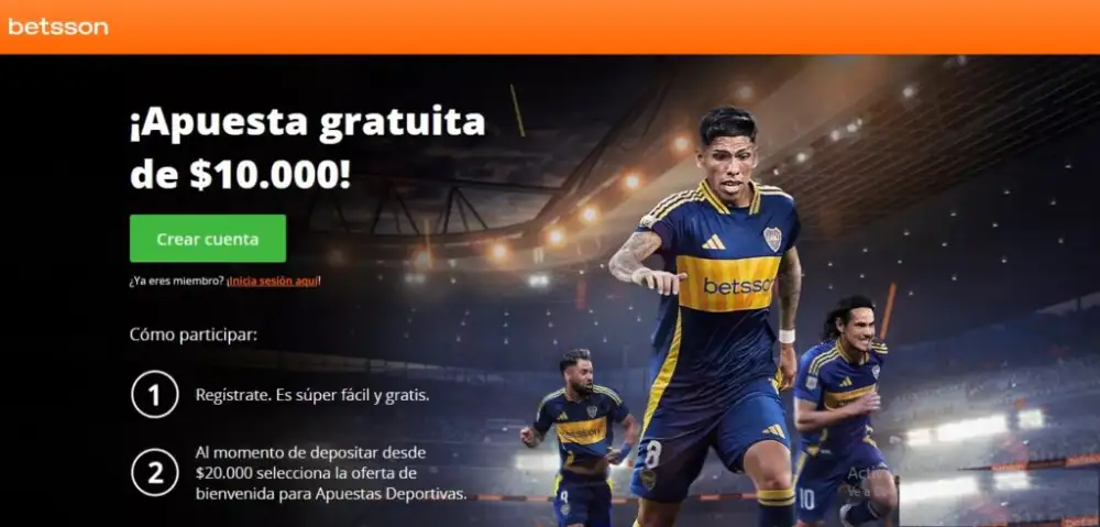 Bono para deportes Betsson Chile