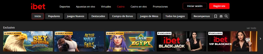 ibet juegos