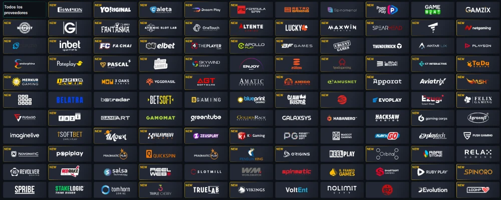 pin up proveedores de juegos