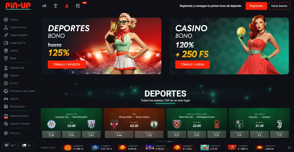pinup casino online chile