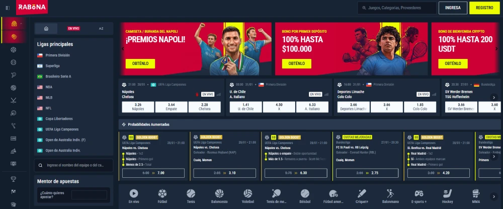 rabona apuestas deportivas