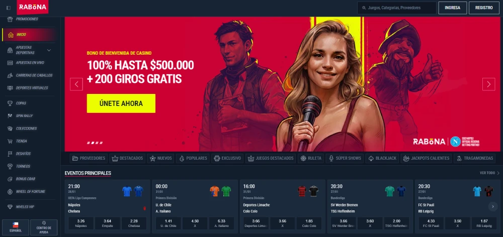 rabona casino online