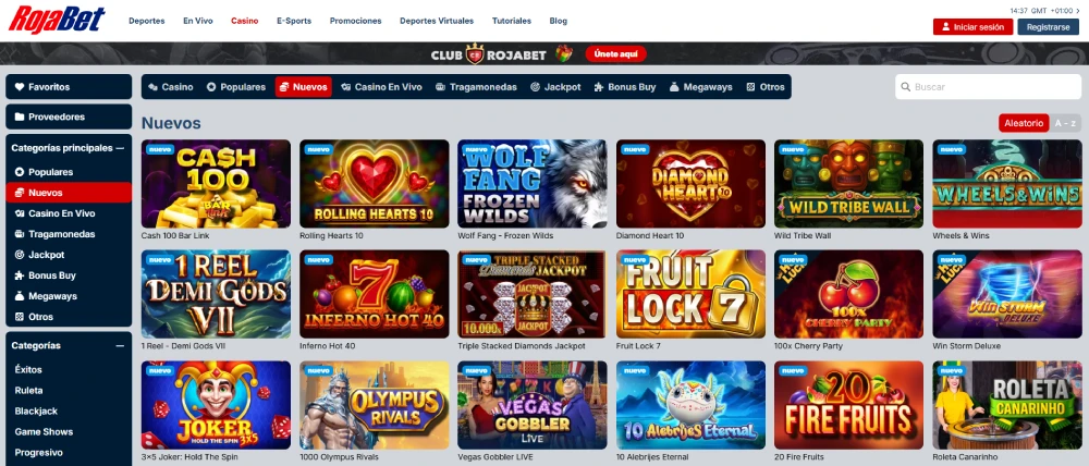 rojabet juegos de casino