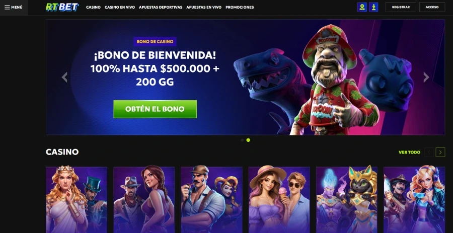 rtbet casino online