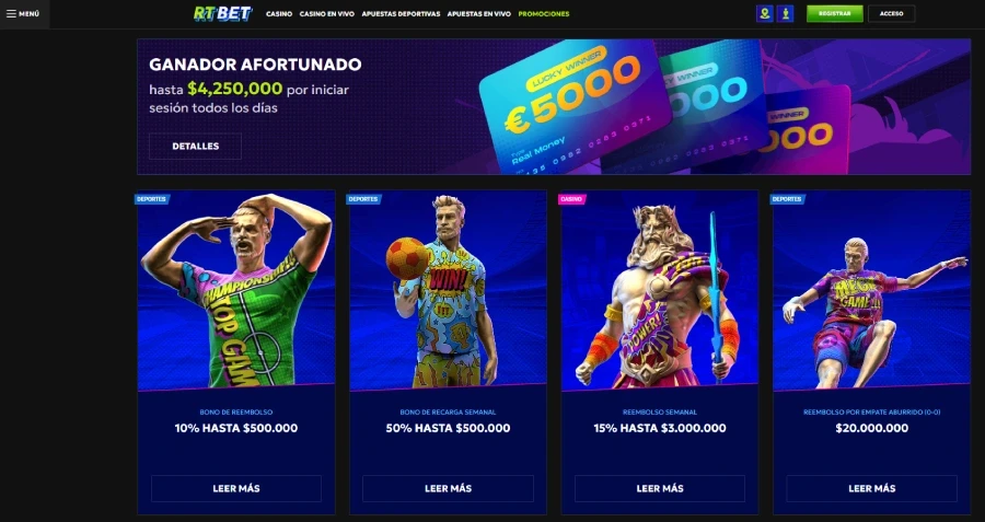 rtbet promociones