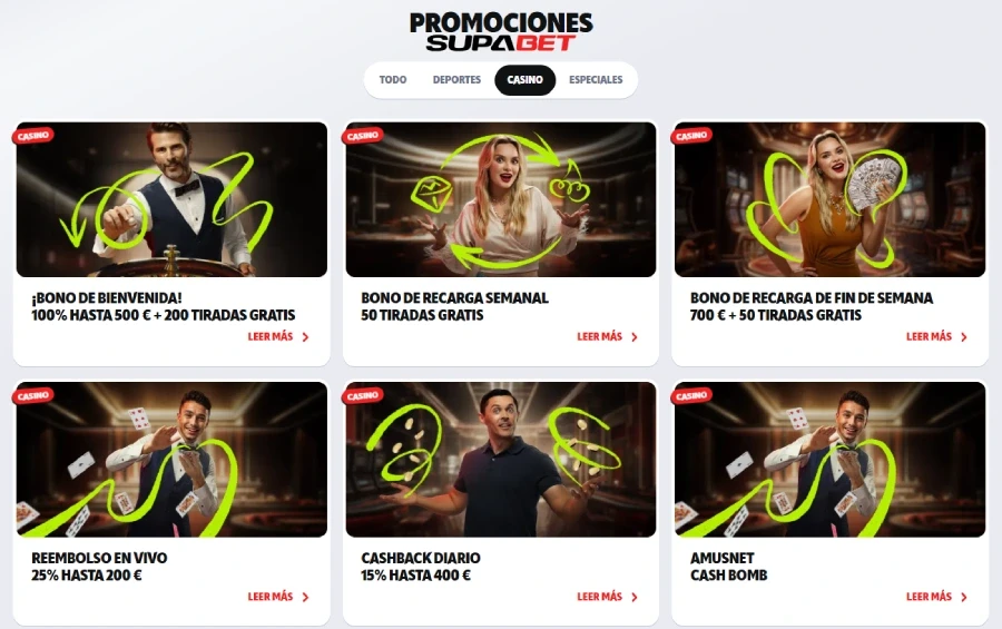supabet promociones