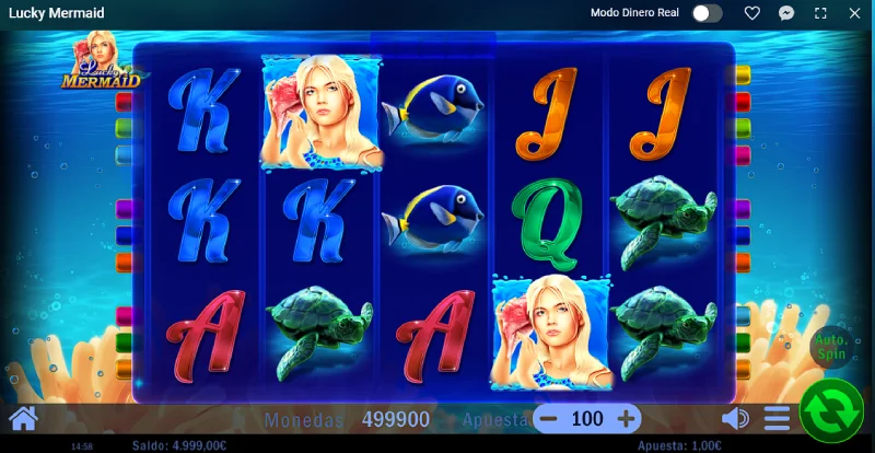 Lucky mermaid tragamonedas