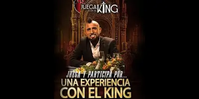Arturo vidal casino king banner