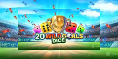 Amusnet sorprende con 20 Wild Goals Dice, una innovadora tragamonedas de fútbol