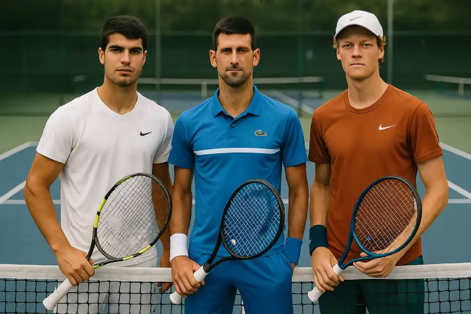alcaraz djokovic sinner