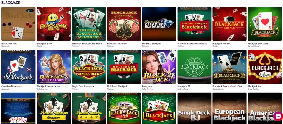 juegos de casino online - blackjack