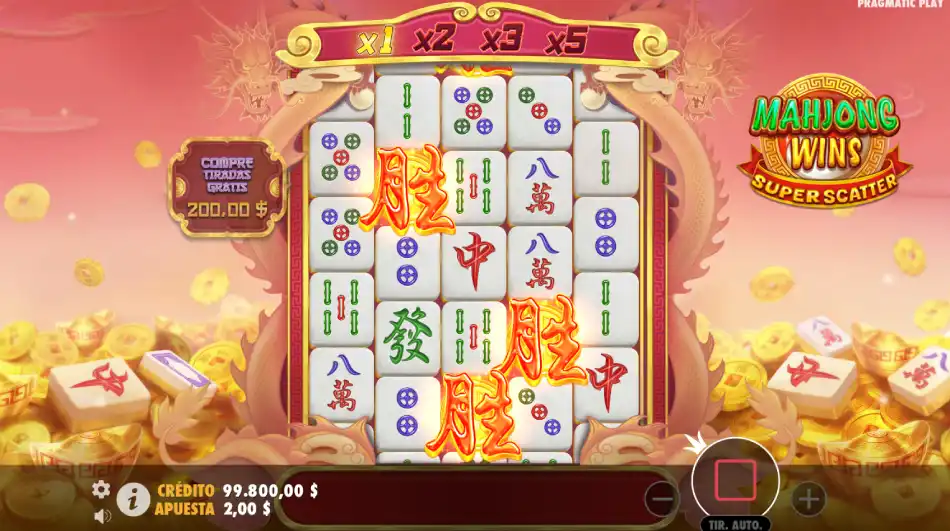 mahjong wins super scatter 100,000x