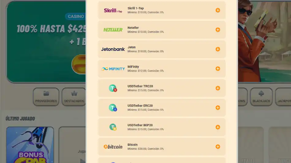casinos con criptomonedas hibridos