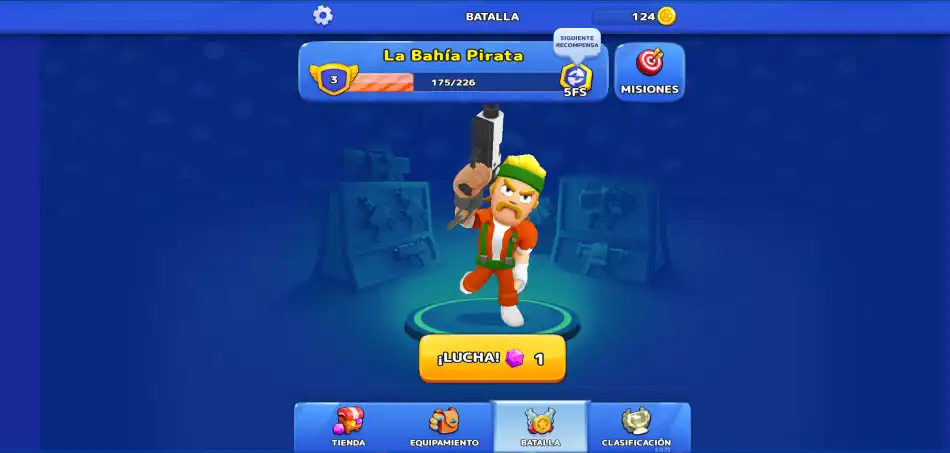 pistolo juego caceria