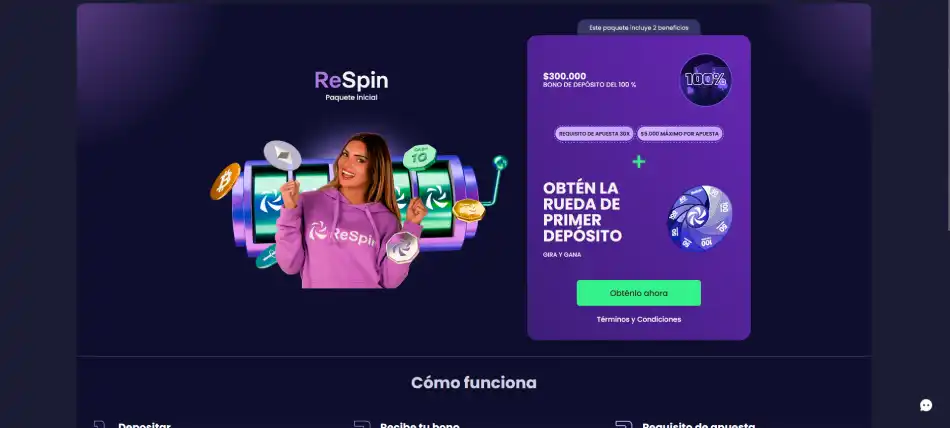 respin casino promociones
