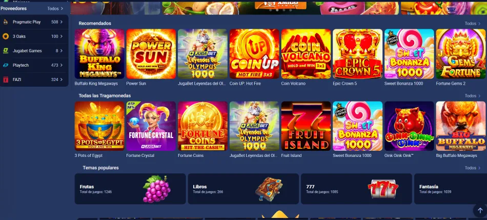 jugabet casino tragamonedas
