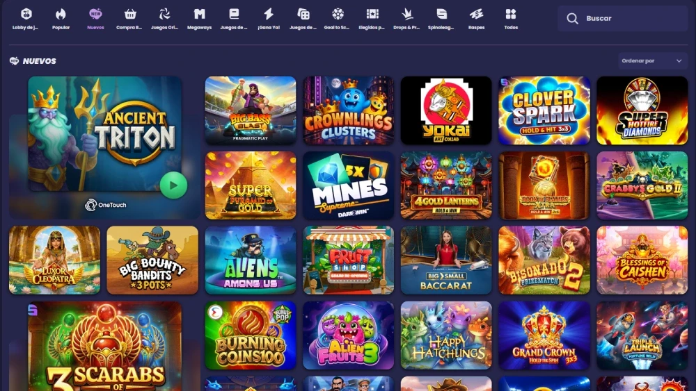 respin juegos de casino