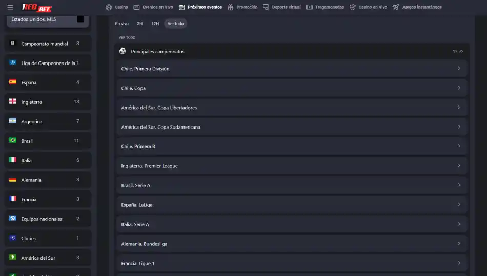 1redbet chile apuestas deportivas