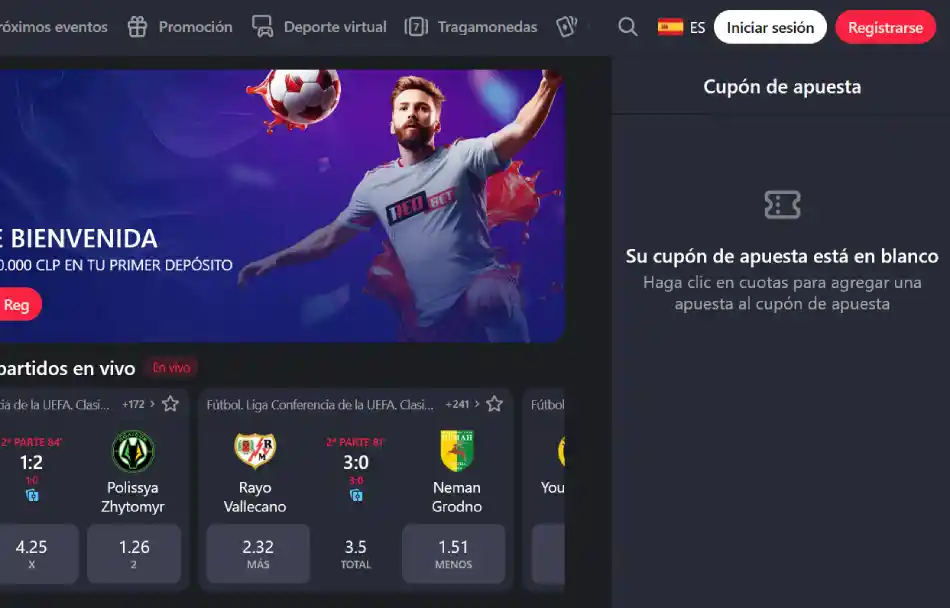registro 1redbet chile 1