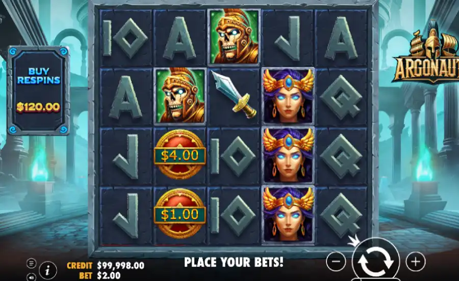 argonauts mejores tragamonedas pragmatic play