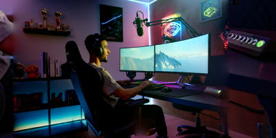 arma tu set up de streamer