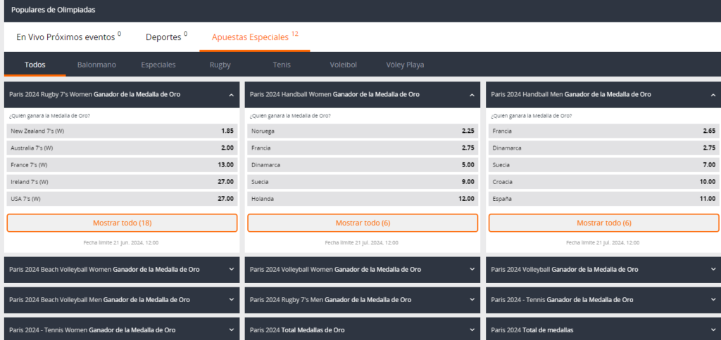 Hay muchas disciplinas para elegir en París 2024