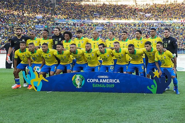 Brasil en su última victoria de este trofeo