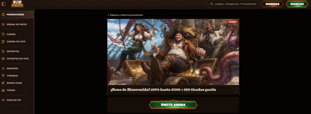 El bono de bienvenida de casino es un auténtico tesoro