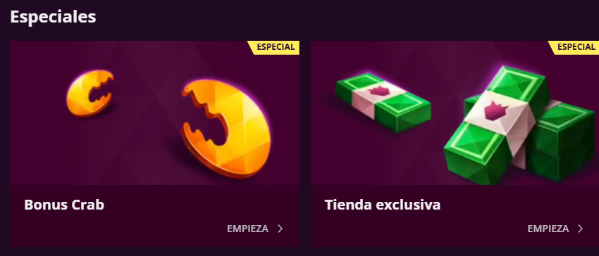 MalinaCasino cuenta con al menos dos promociones espaciales muy potentes