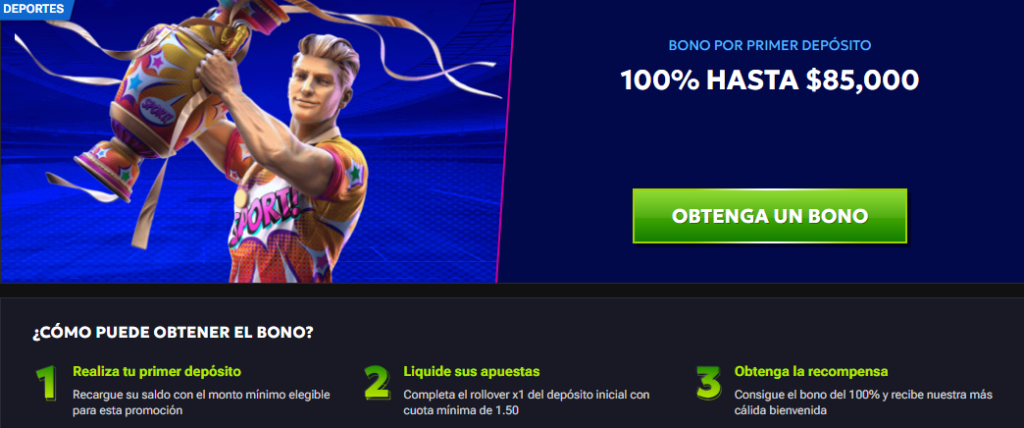 RTbet te da la bienvenida con un buen bono de deportes