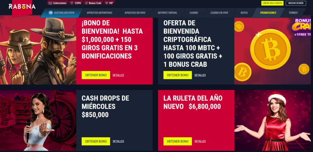 Las promociones de casino de este portal de juegos en línea son bastante numerosas