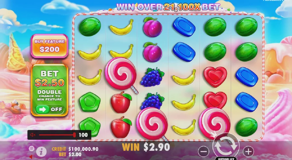 juego base sweet bonanza