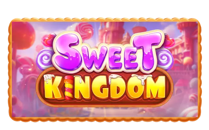 Logo de sweet kingdom de pragmatic play