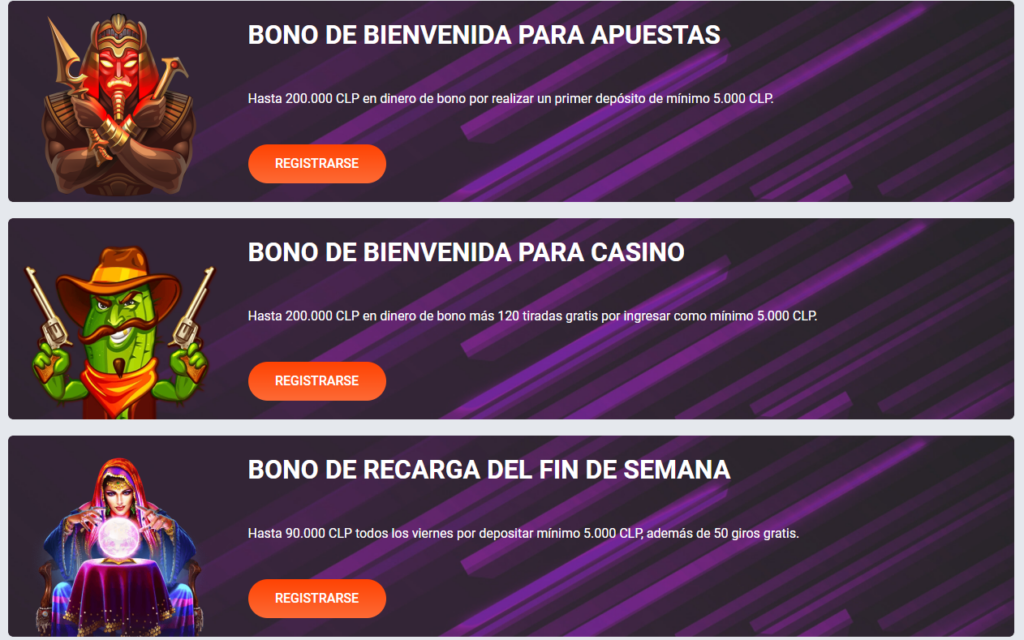 Escoge el bono de bienvenida de deportes de TonyBet Chile si te interesan las apuestas