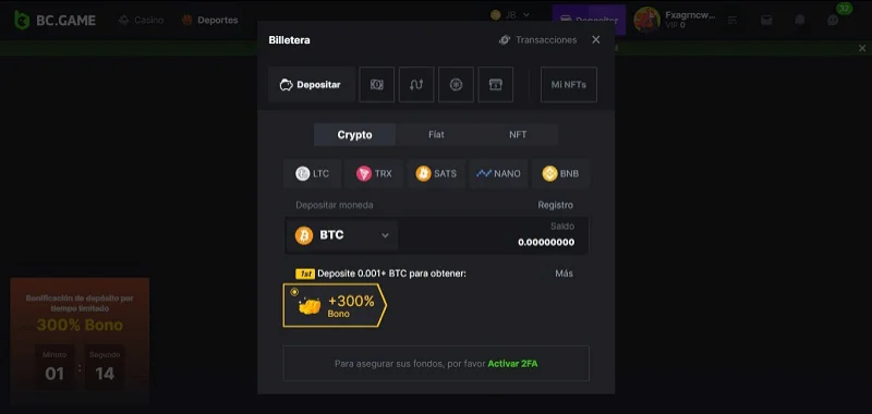 métodos de pago en casino con VR