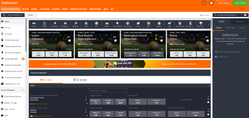 betsson apuestas deportivas