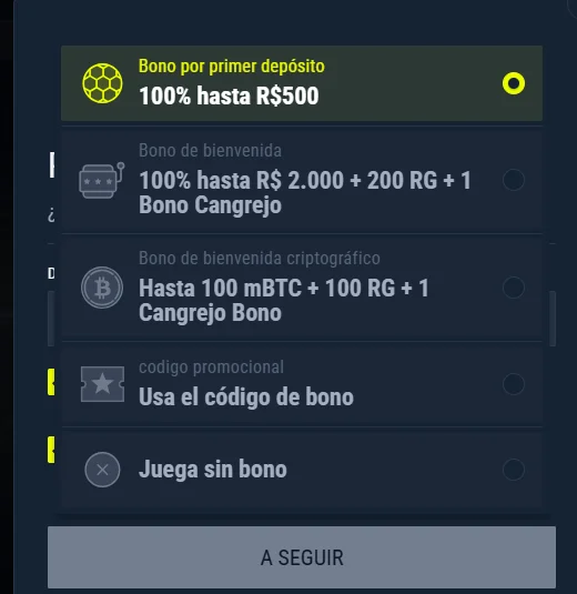 Bonos de bienvenida y depósito en Rabona