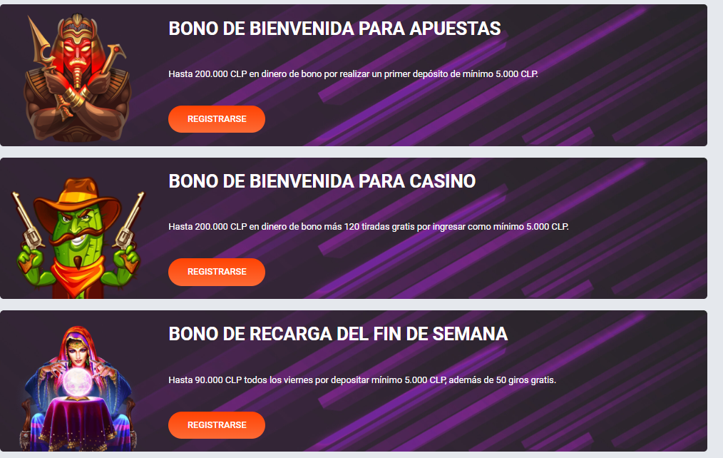 bonos y promociones en Tonybet