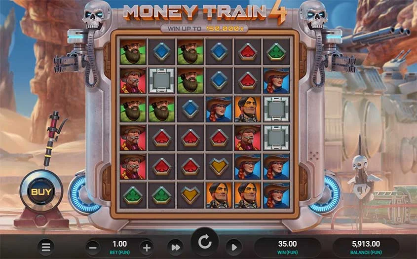 juego base money train 4