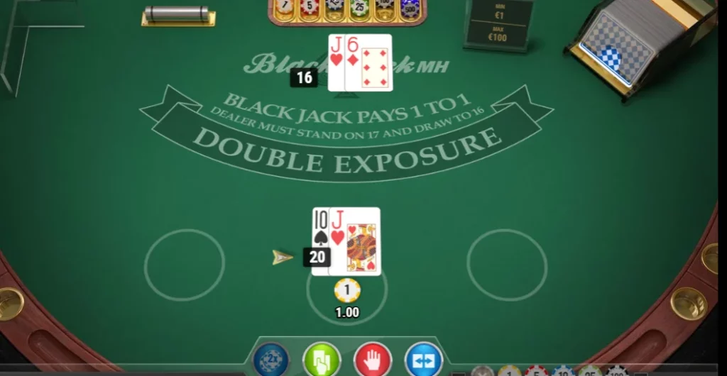 ejemplo de uso de Fibonacci en juego de Blackjack