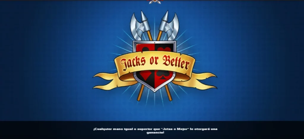 juego de póker jacks or Better