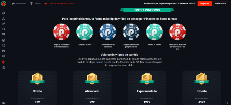 pin up casino club vip