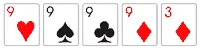 cartas formando póker