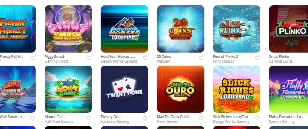  juegos de Raspe y Gana en CasiGo