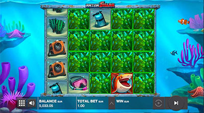 Nudge y Reveal en Razor Shark