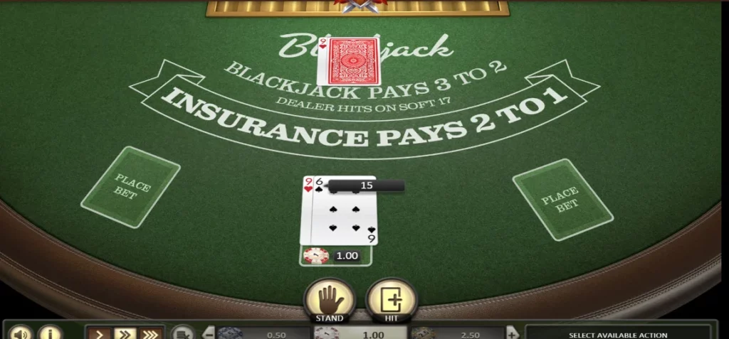 repartir cartas en la mesa de blackjack americano